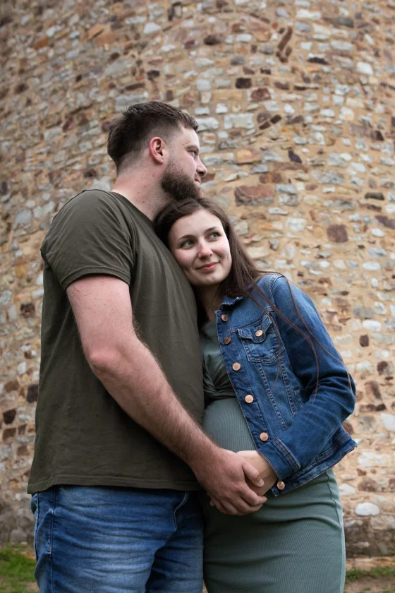 Těhotenské focení – ukázková fotografie 3