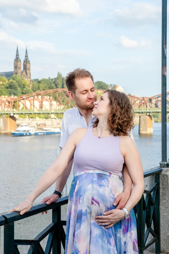 Těhotenské focení – ukázková fotografie 11