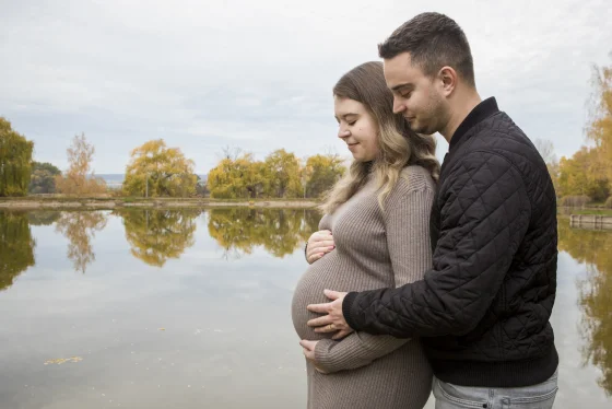 Těhotenské focení – ukázková fotografie 16
